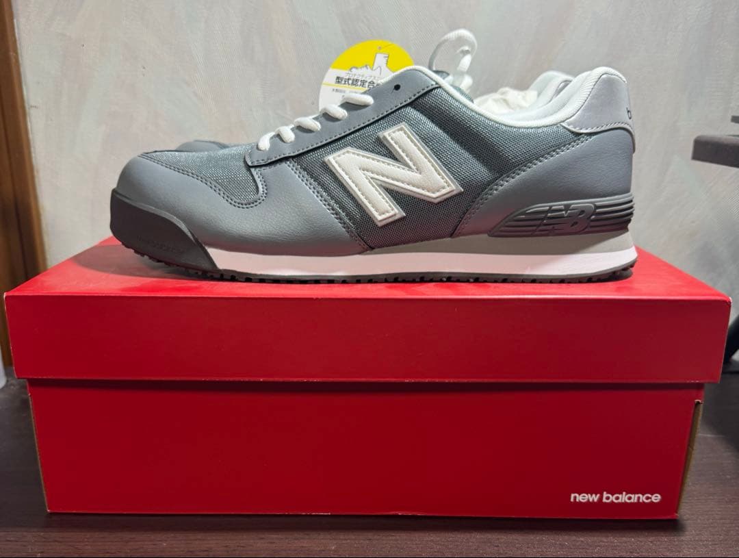New Balance 安全靴 グレー 27.5cm