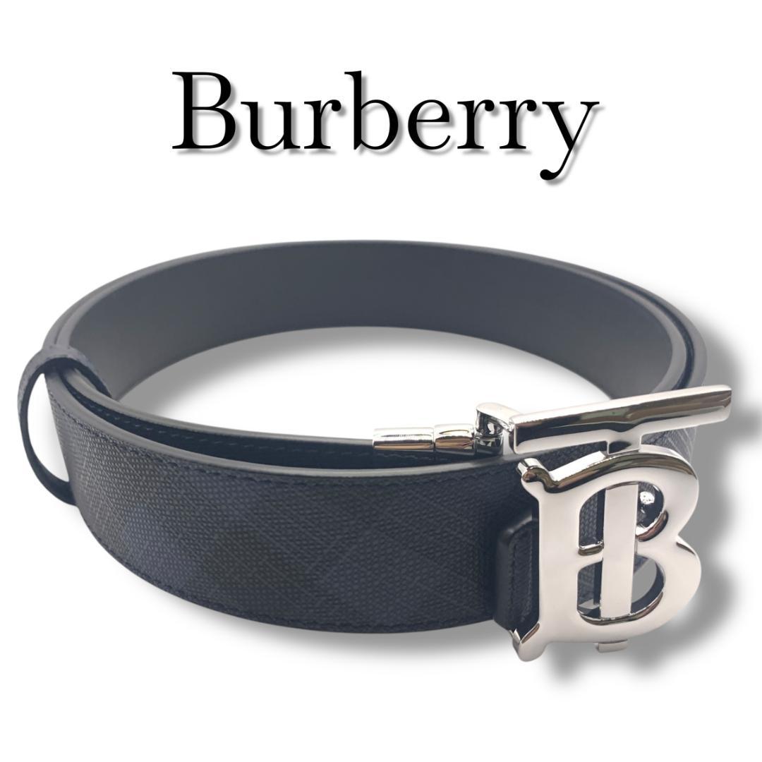 美品★Burberry　バーバリー　ベルト　リバーシブル102-112cm BURBERRY（バーバリー） 【並行輸入品】 レディース ベルト