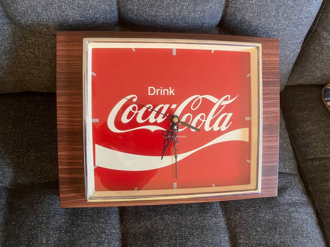 コカ・コーラ ヴィンテージ掛時計 アメリカ ヴィンテージ Coca-Cola ウォールクロック 壁掛け時計 USA