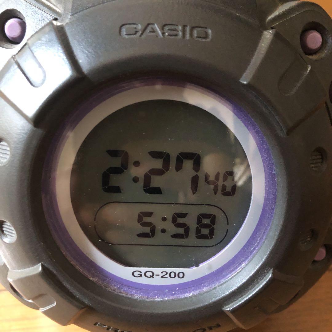 CASIO G-SHOCK GQ-200 目覚まし時計 マッスルタイム - メルカリ