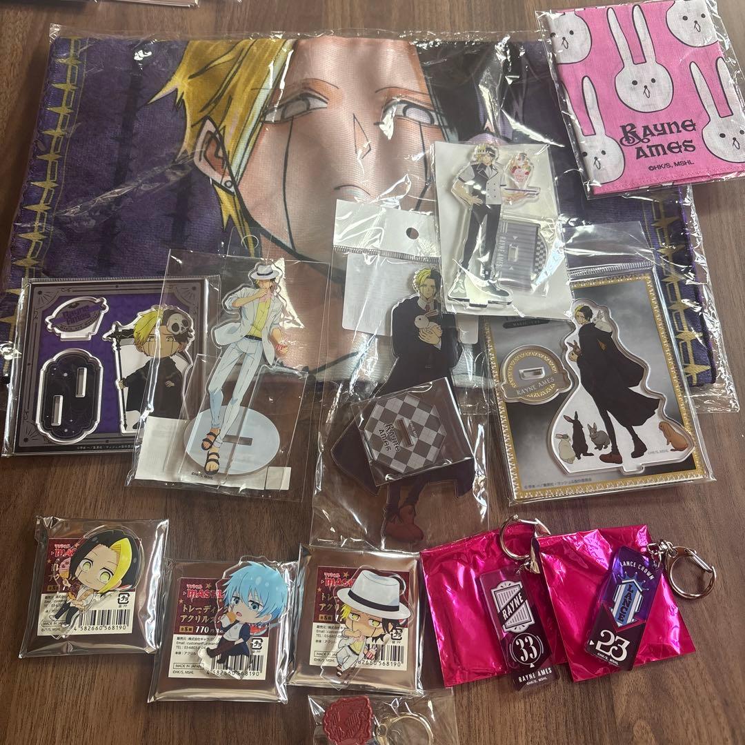 MASHLE マッシュル レイン　ランス　フィン　アクリルスタンド　キーリング Amazon.co.jp: [DFDG] マッシュル-MASHLE- マッシュ レモン フィン