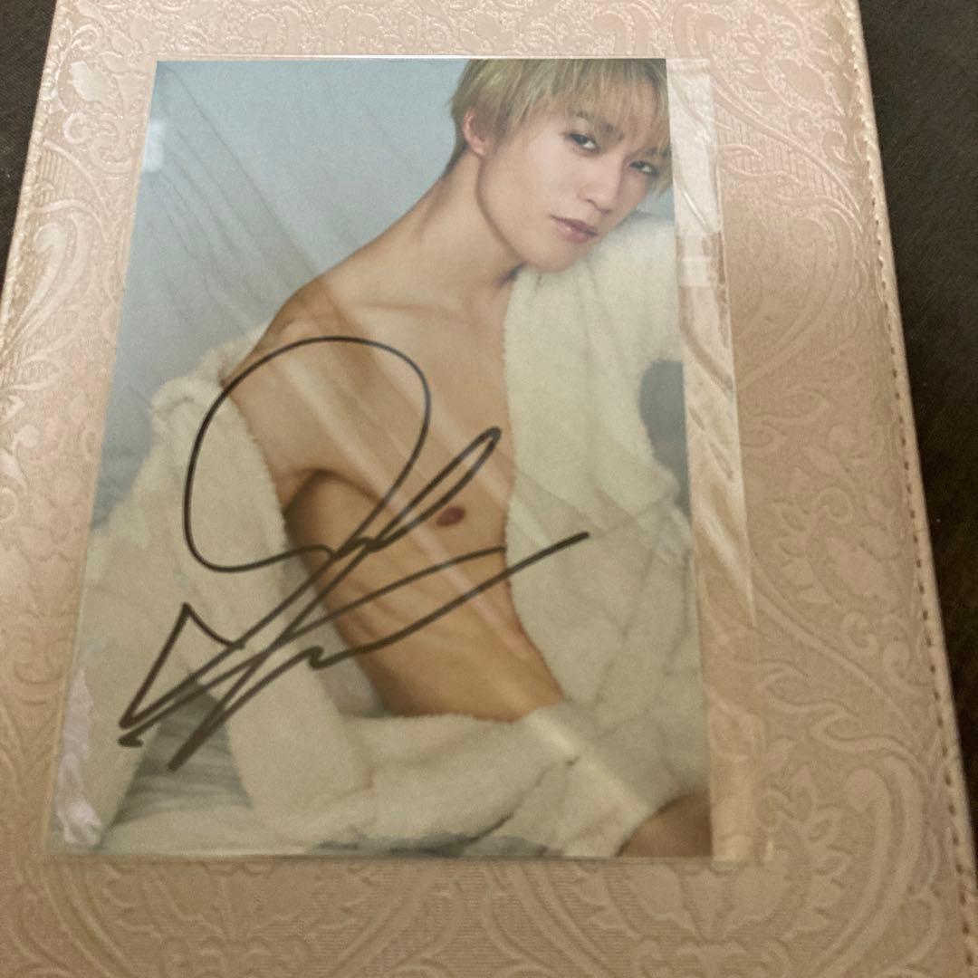 藤原樹 直筆サイン ポストカード - メルカリ