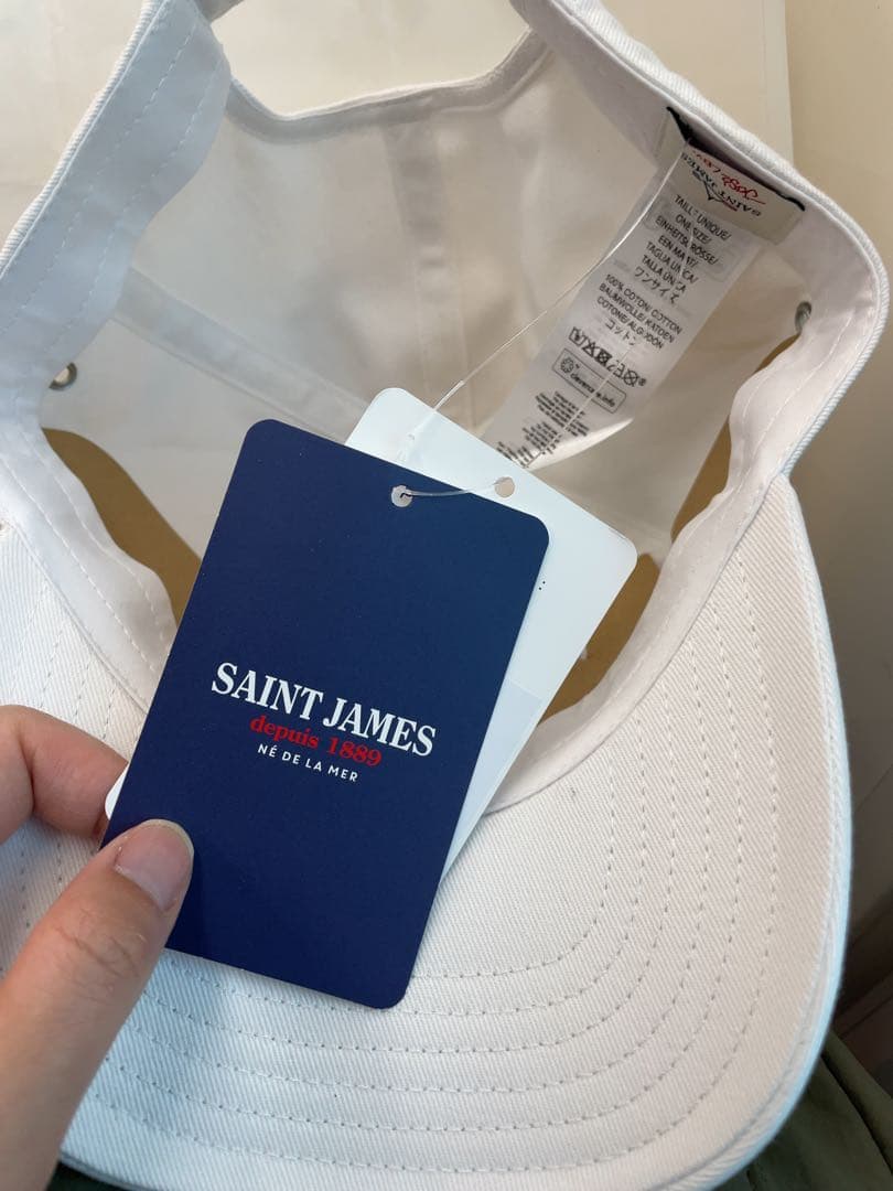 新品 フランス館 万博 SAINTJAMES セントジェームス キャップ - メルカリ