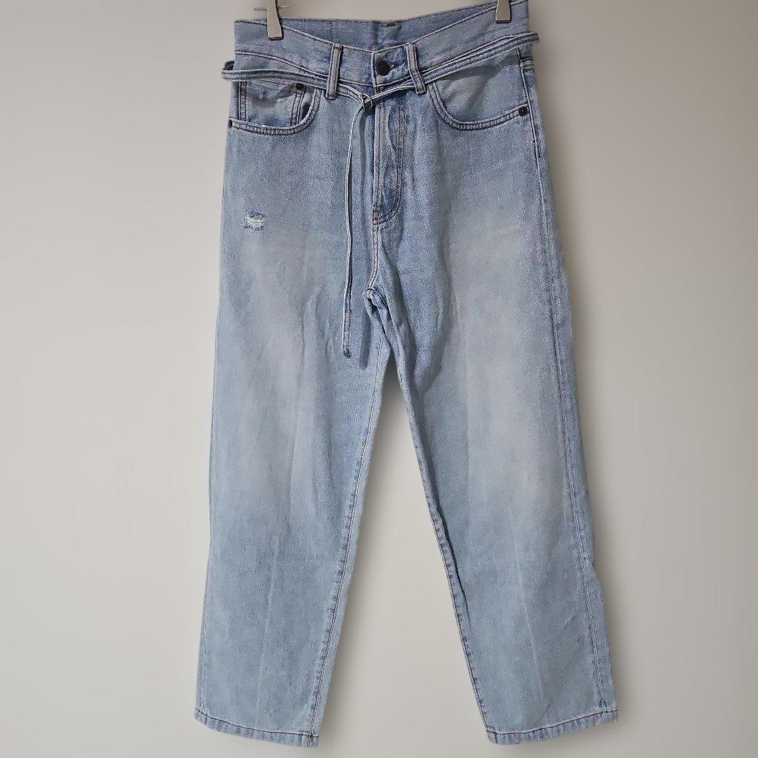 Acne Studios 1991 TOJ ルーズフィットデニム ベルト付き ACNE STUDIOS Men】ルーズフィットジーンズ - 1991 TOJ | idealclasse