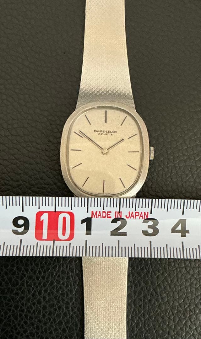 あ*か様 本物保証刻印有りK18WG FAVRE-LEUBA 金無垢腕時計！58 - メルカリ