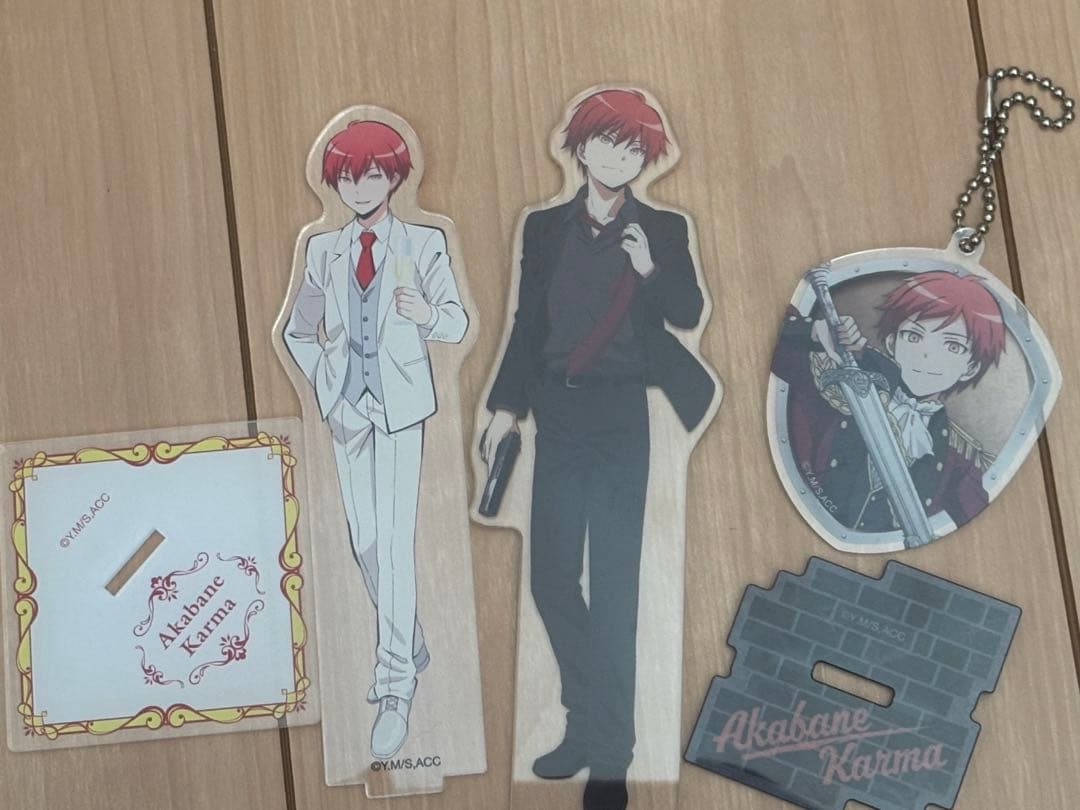 暗殺教室 赤羽業 ダッシュストア限定 アクリルスタンド アクキー セット