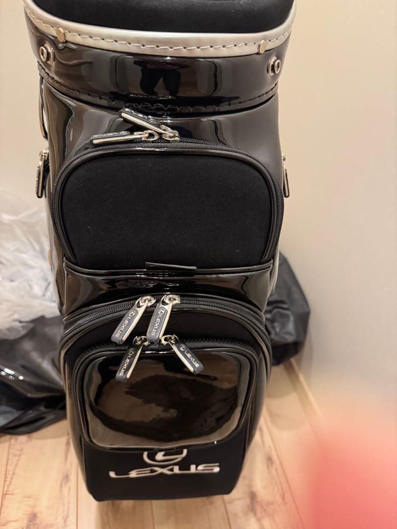 未使用シーリグ付き非売品！ご成約者用レクサス ゴルフキャディバック