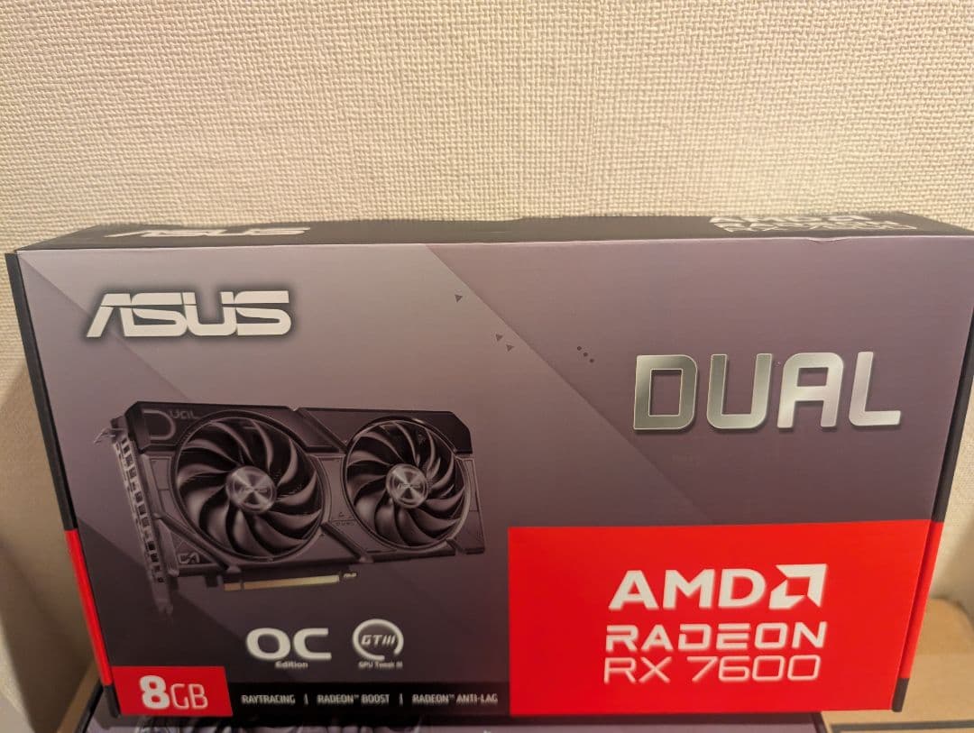 [新品未使用] Radeon RX 7600 OC 8GB ASRock > AMD Radeon™ RX 7600 Challenger 8GB OC
