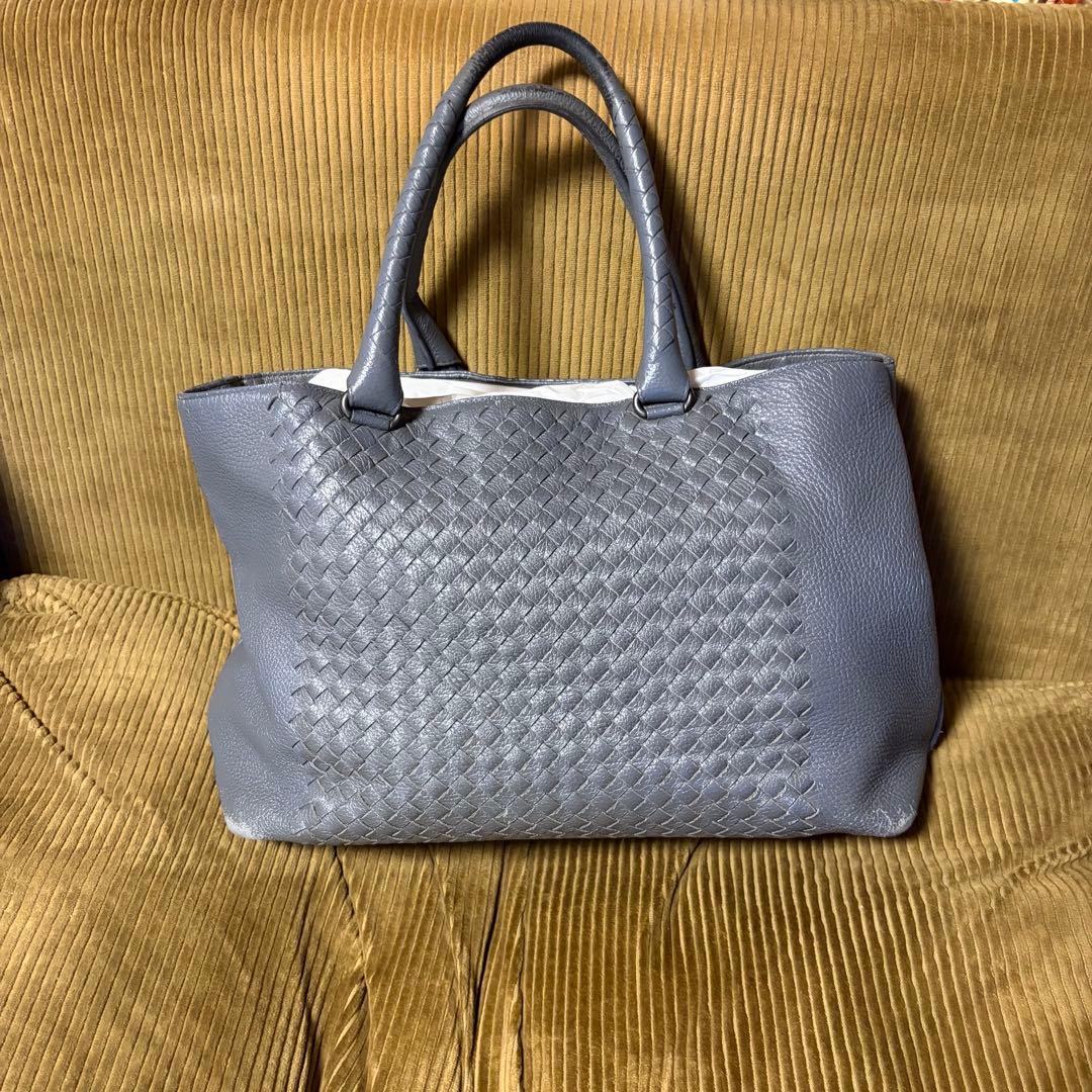 BOTTEGA VENETA イントレチャート　トートバッグ ボッテガ イントレチャート ファスナー ノースサウス トートバッグ のために