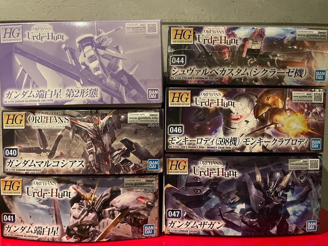 最終値　HG ウルズハント　マルコシアス 端白星　第2形態　鉄血のオルフェンズ HG ガンダム端白星 第2形態 レビュー