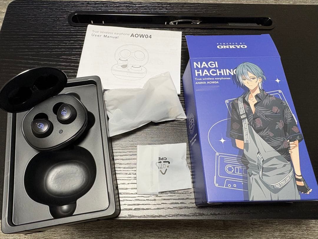 蜂乃屋凪コラボ　ワイヤレスイヤホン Onkyo ANIMA AOW04 18TRIP 蜂乃屋 凪 モデル コラボ - メルカリ