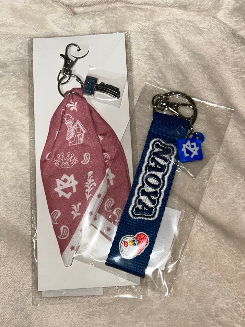 MAZZEL NAOYA グッズ ループキーホルダー バンダナキーホルダー MAZZEL マーゼル NAOYA バンダナキーホルダー まぜべや - メルカリ