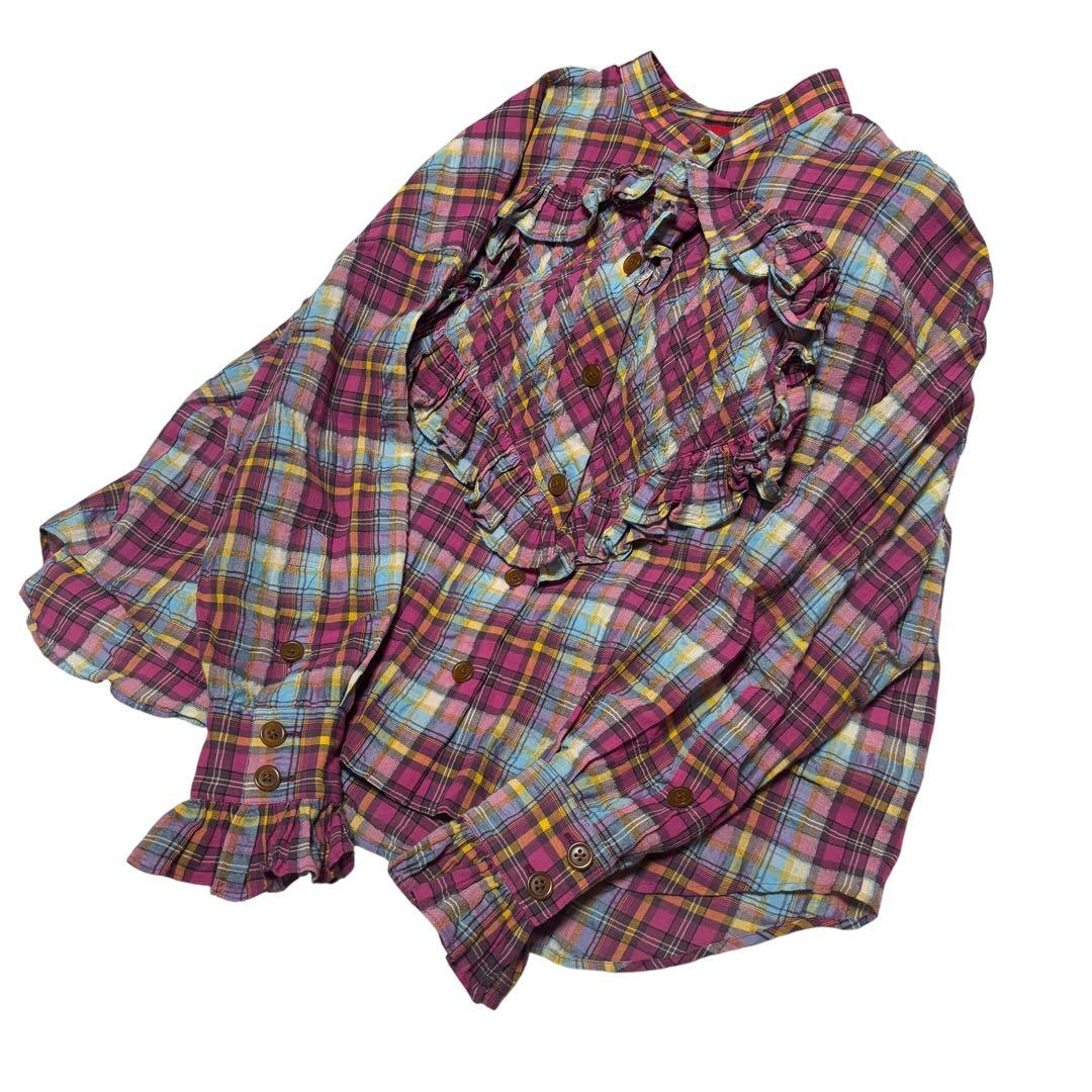 Vivienne Westwood RED LABEL ハート フリル シャツ - メルカリ