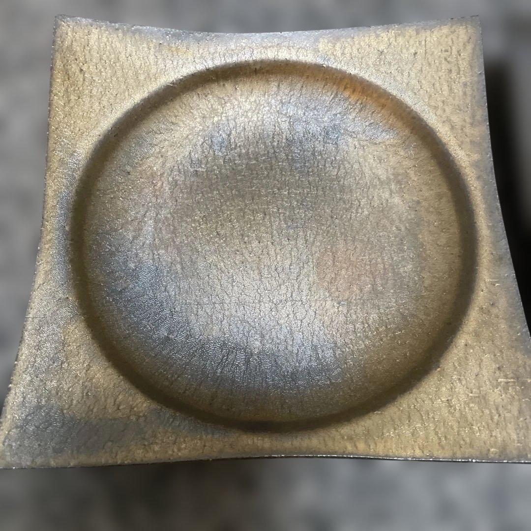 水野幸一 銅彩釉 角皿（大） 2枚セット - メルカリ