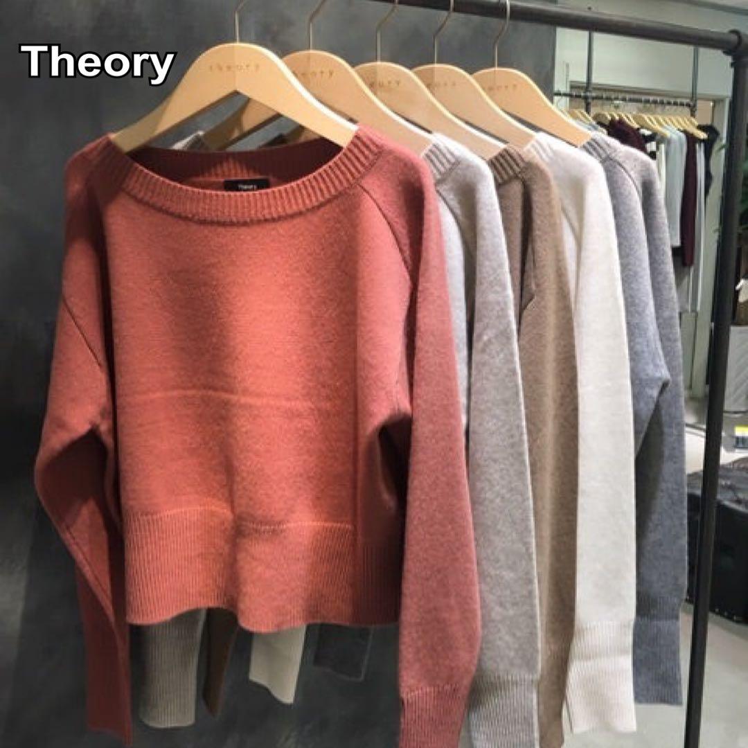 Theory CASHMERE/RELAXED.BOAT.PO　カシミヤ100% Theory CASHMERE/RELAXED.BOAT.PO カシミヤ100% - メルカリ