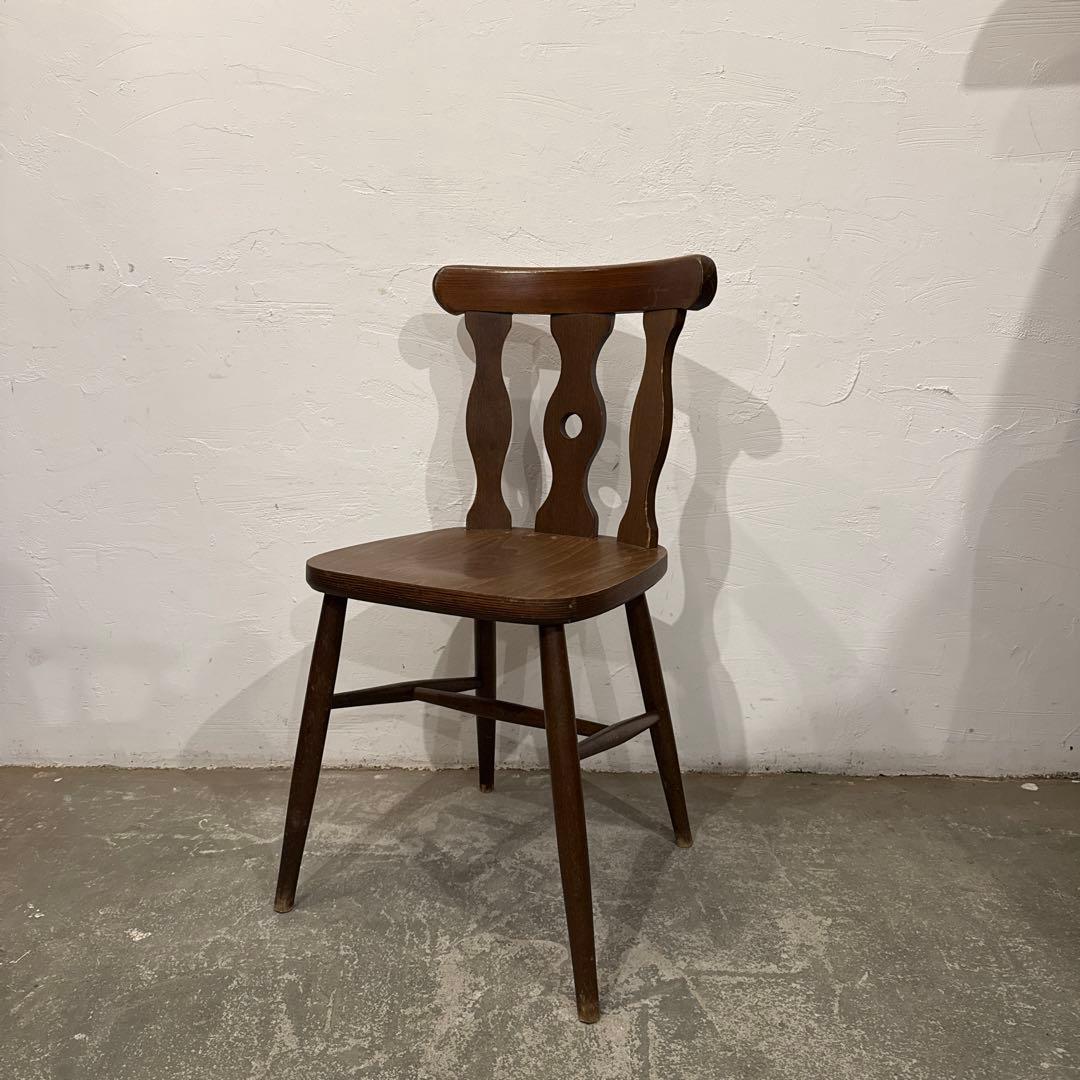 つけしばヴィンテージ　ダイニングチェア　カフェチェア　no.3 浜本工芸 ダイニングチェア「DA-3950・3953・3954・3958」肘付きタイプ