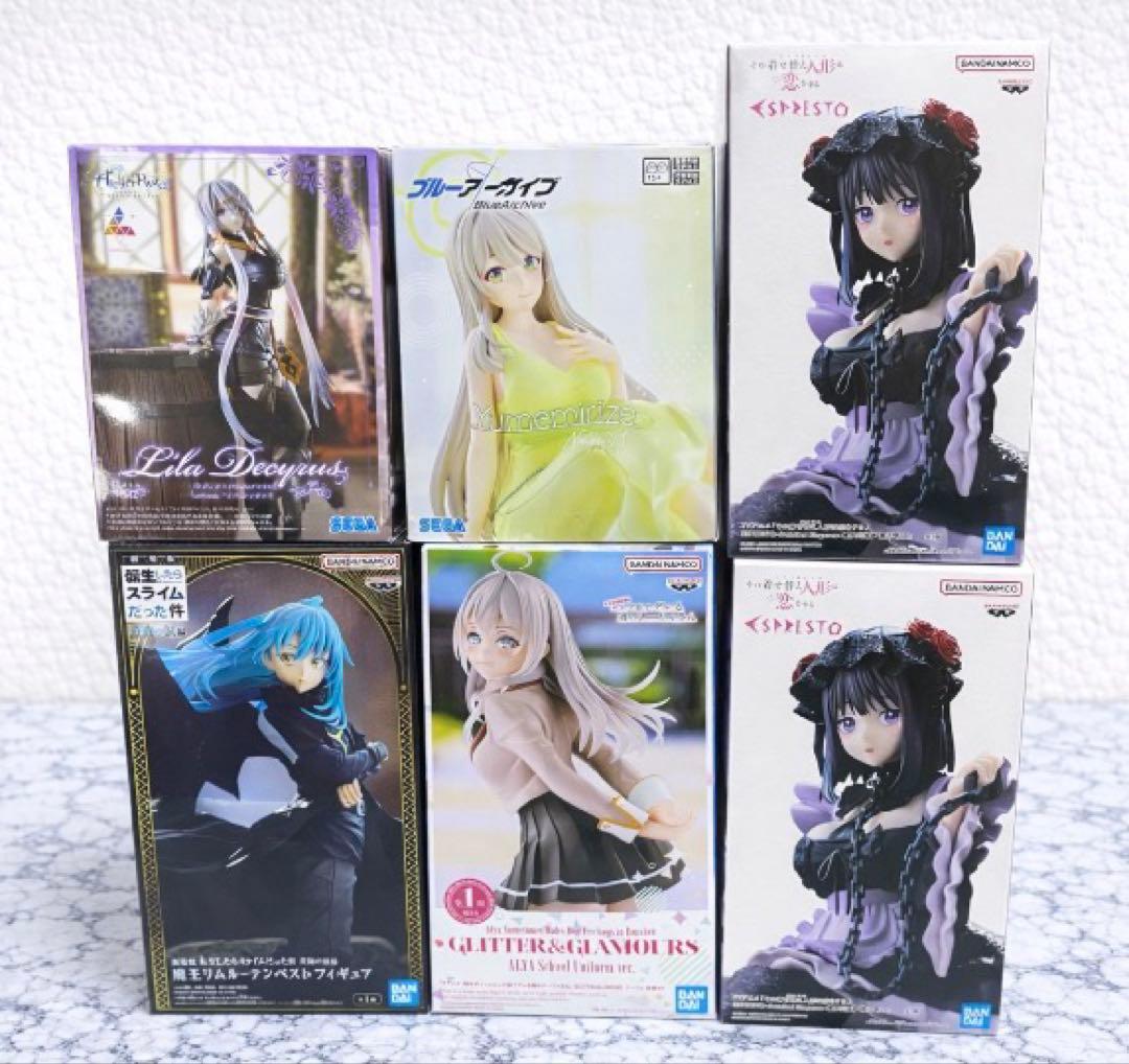 新作フィギュア】 セット 6体 コレクション 新品未開封 - メルカリ