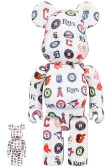 MLBロゴ ベアブリック 大小セット MEDICOM TOY - BE@RBRICK F.C.R.B. × MLB 1000％ (ALL TEAM)