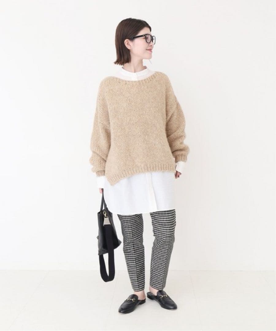 RN☆プロフ必読☆ 様専用 別注ボートネックスリットプルオーバー