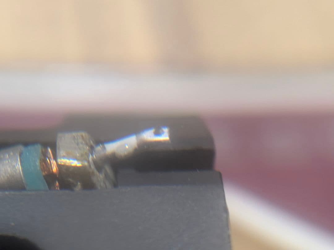 DENON DL-103 針折れ補修品ですが、Lチャンネル断線 ジャンク - メルカリ