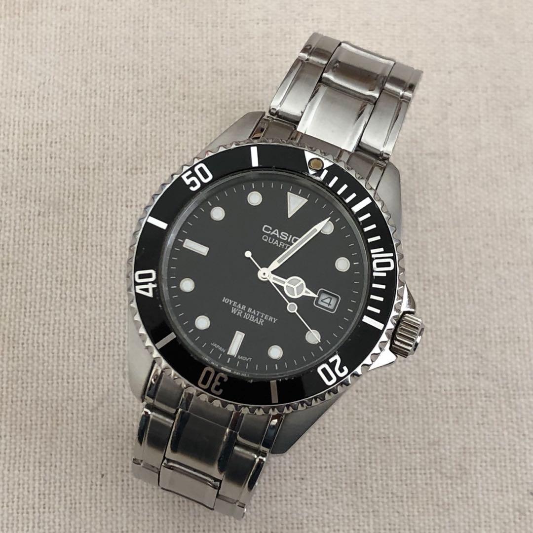 《中古》　CASIO ダイバー　クォーツ　MTD-1043 腕時計