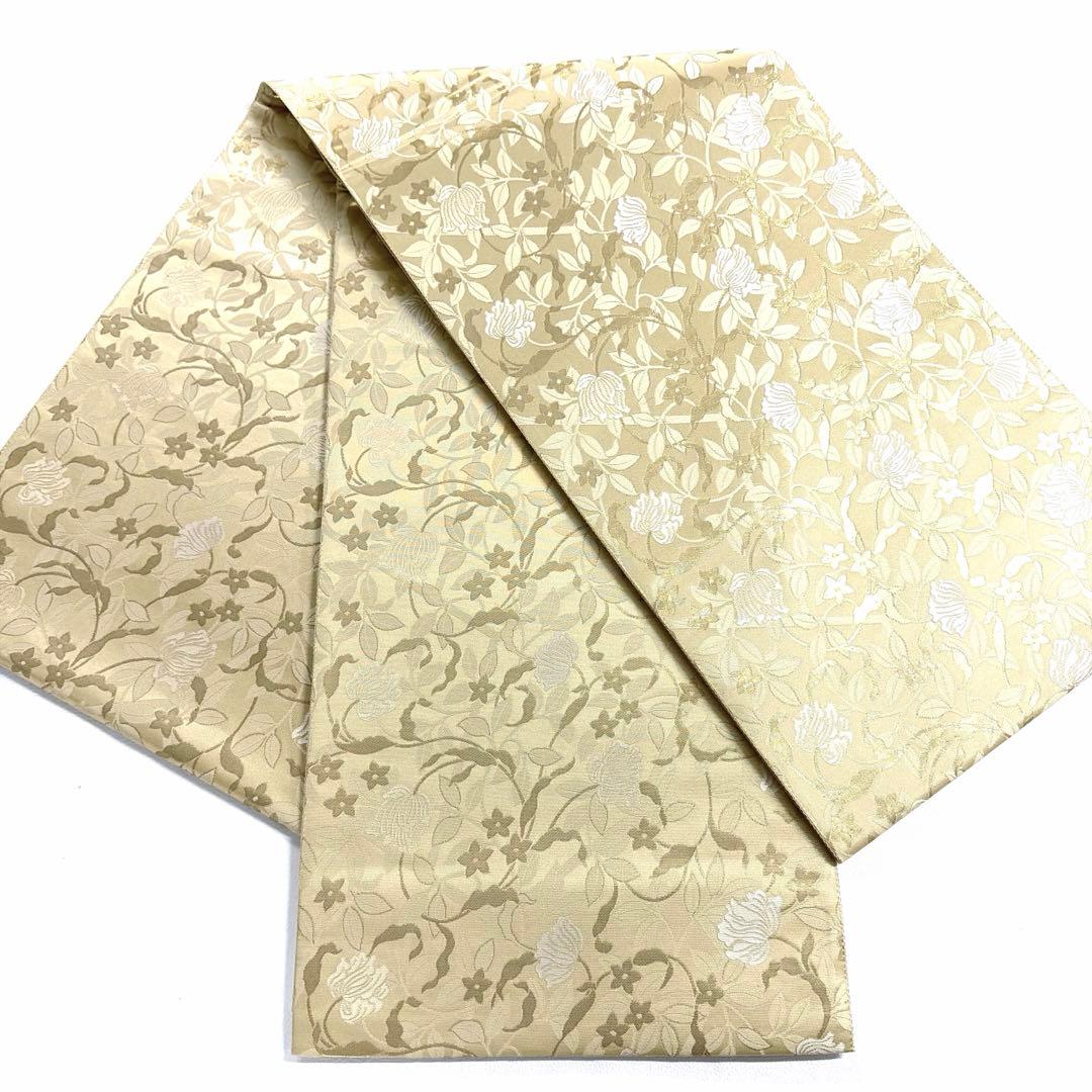 帯6725 ○高級 正絹 高名寺蒔絵 六通 袋帯 - メルカリ