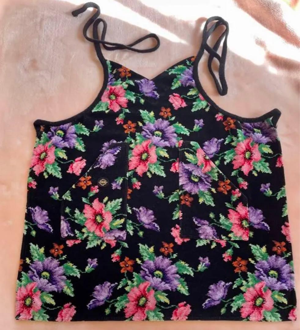 値下げ　フェイラー エプロン　ポピーズ　希少 フィーカタイム エプロン FKT-241433(ベージュ): FEILER｜フェイラー