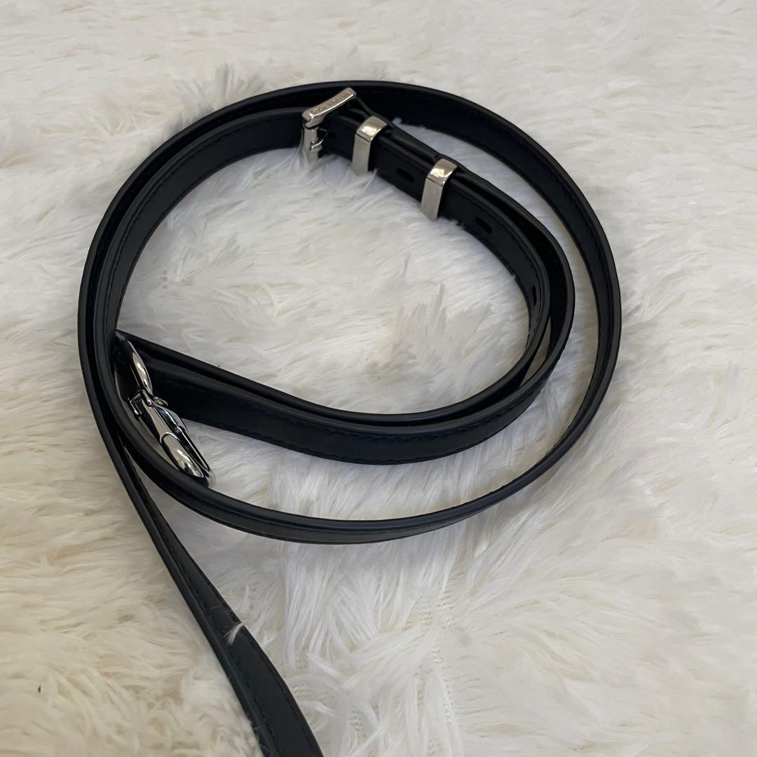 新品未使用 マイケルコース2wayショルダーバッグ レザー ブラック 小泉今日子