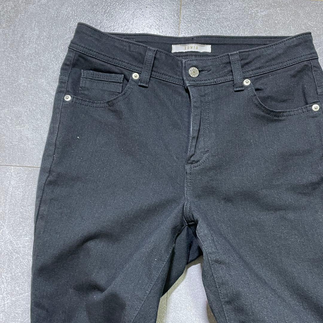 archive 00s flar denim ブラックパンツ Y2K opium