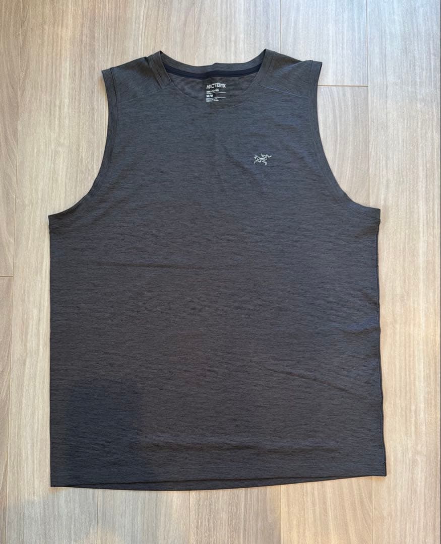 【えばぐり 】アークテリクス コーマック タンク メンズ ダークグレー アークテリクス ARC'TERYX コーマック タンク メンズ Cormac Tank Ms