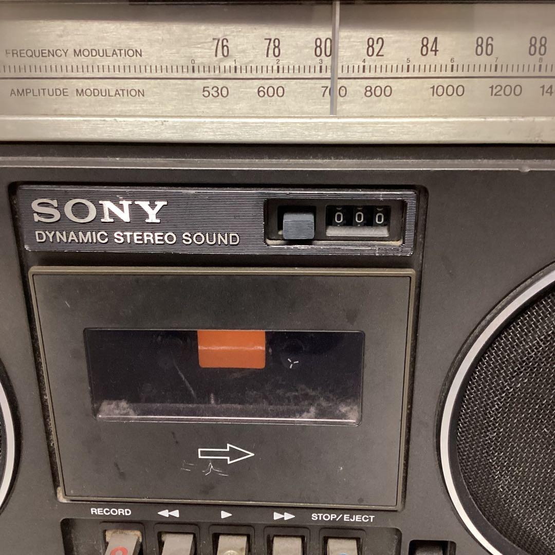 SONY ダイナミック ステレオ サウンド 昭和レトロ CF-6300 R98 - メルカリ
