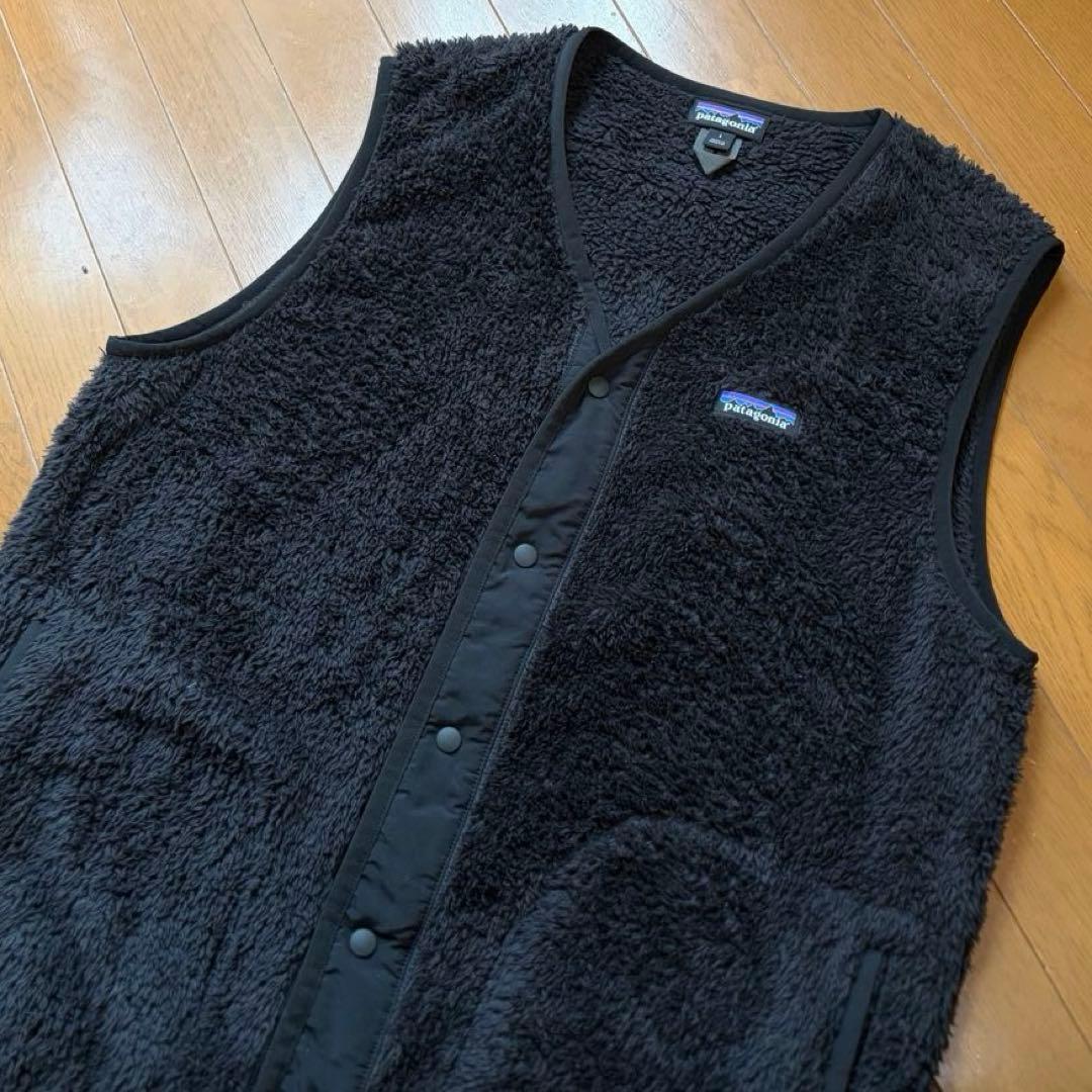 極美品◯ PATAGONIA M's Los Gatos Vest 黒 L PATAGONIA (パタゴニア) M's Los Gatos Vest / メンズロスガトスベスト