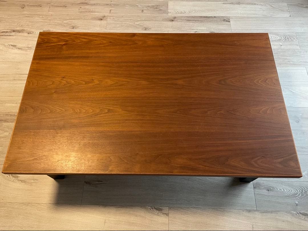 シロ　サイ ウォールナットⅡ Sai Walnut2 こたつテーブル 楽天市場】こたつテーブル 日美 幅120cm サイ ウォールナット2 SAI