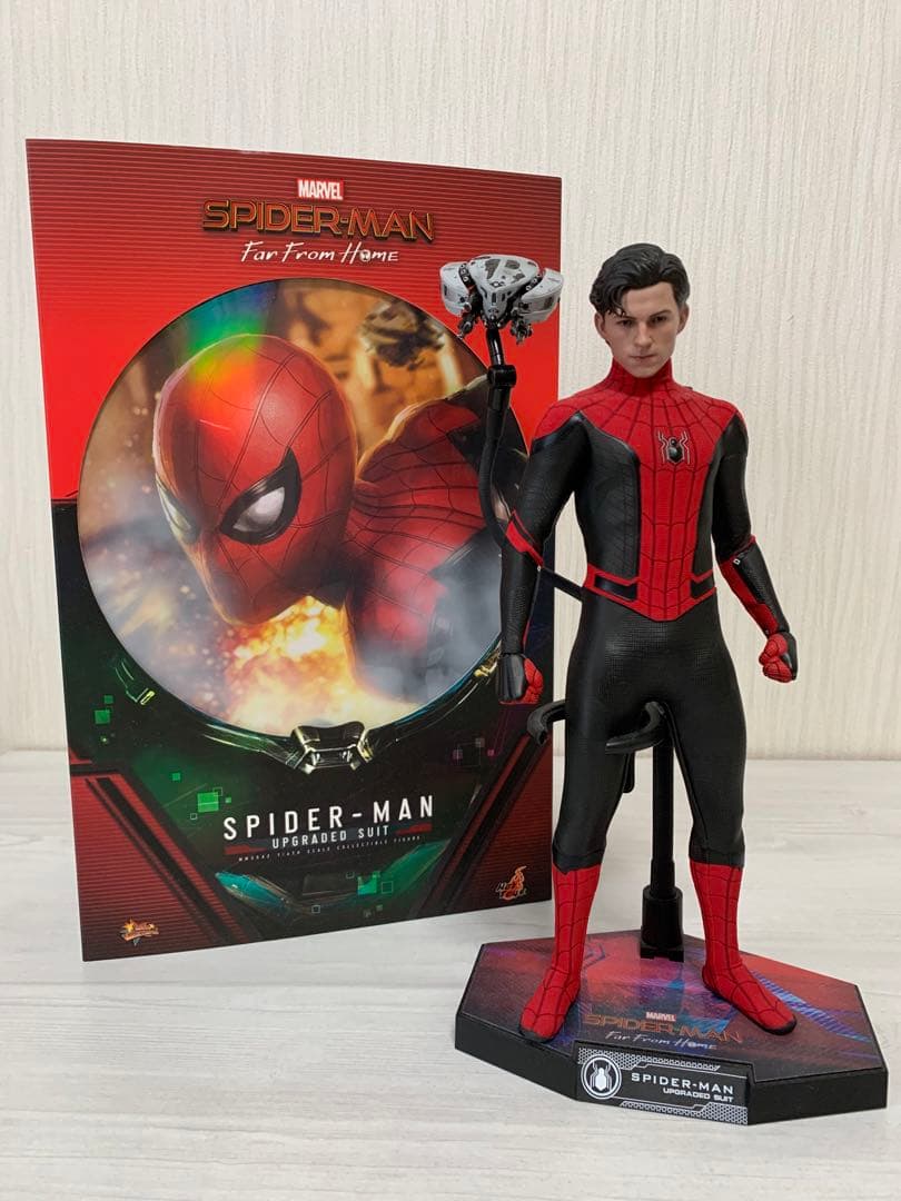 ホットトイズ スパイダーマンアップグレードスーツ - メルカリ