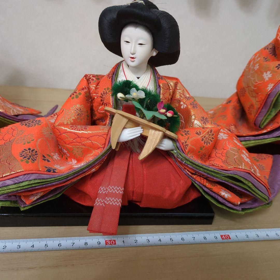 shinsuke様専用】お雛様七段飾り 人形15体+雪洞 桐箱入り ビンテージ