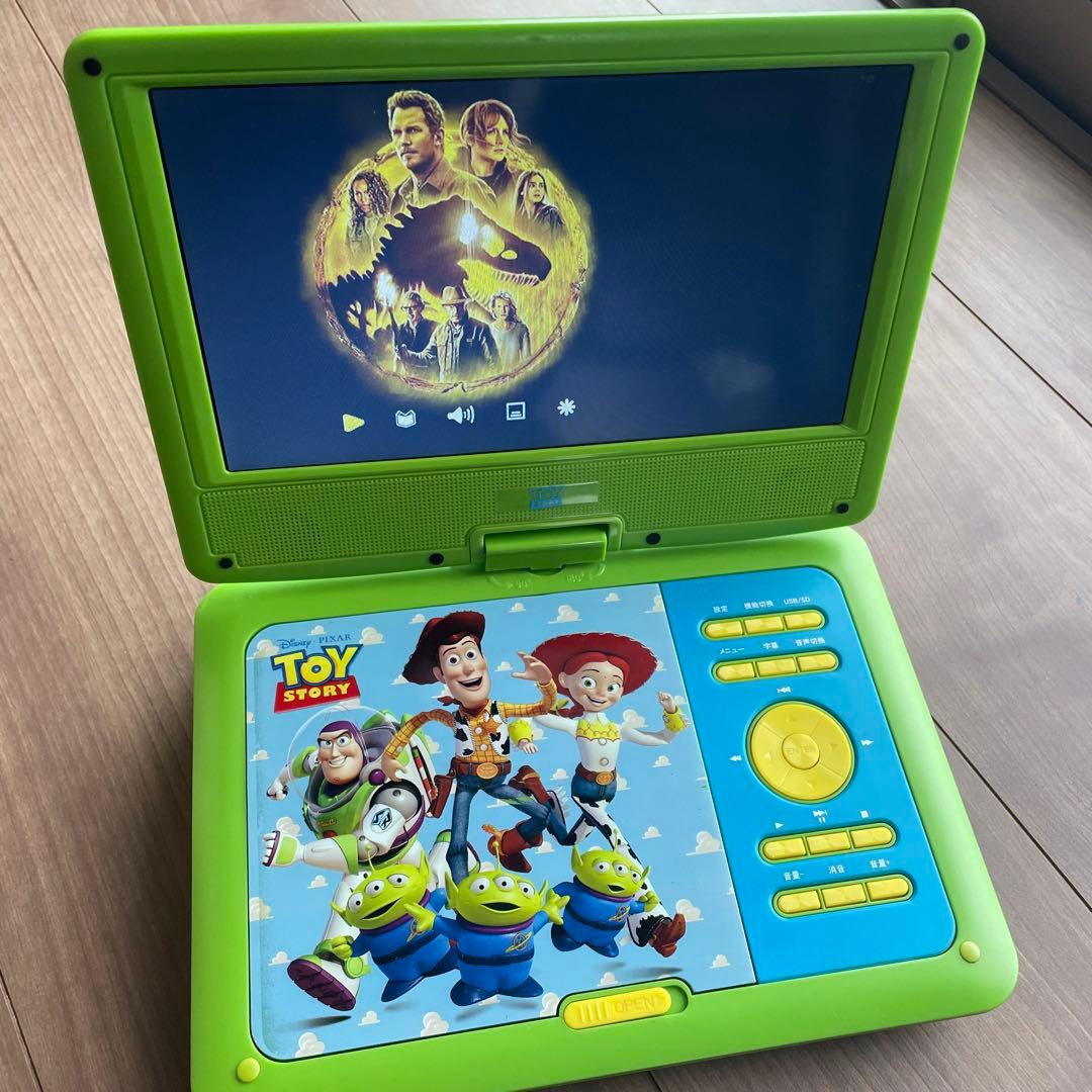 ポータブルDVDプレイヤー トイストーリー - メルカリ
