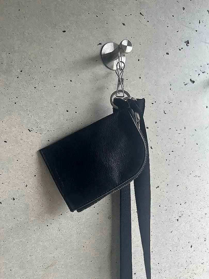 Rick Owens Leather Neck Wallet 財布 ケース リックオウエンス コインケース CLASSIC NECKWALLET 19ss レディース