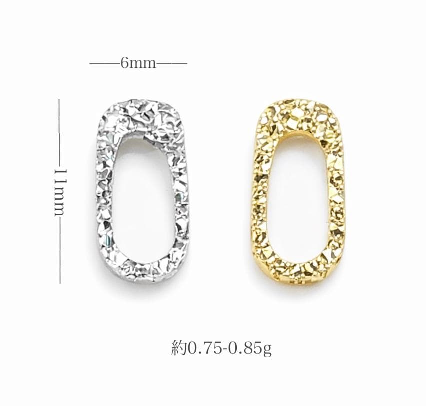 K18YG WG クラスプ スナップ開口 バチカン チャーム コマ 18K - メルカリ