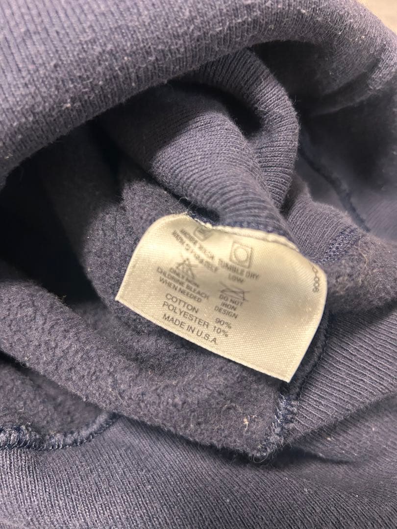Champion Reverse Weave L ネイビー 単色タグ
