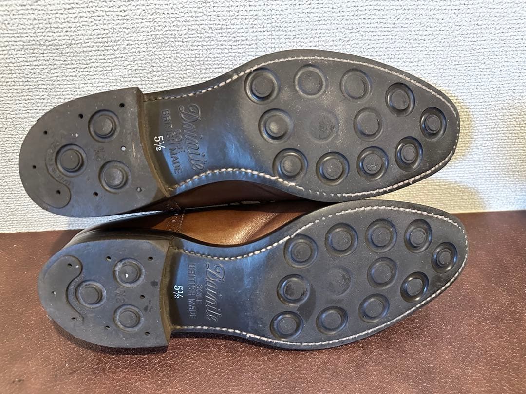 SHETLAND FOX】コベントリー（セミブローグ/ブラウン）オーダー品