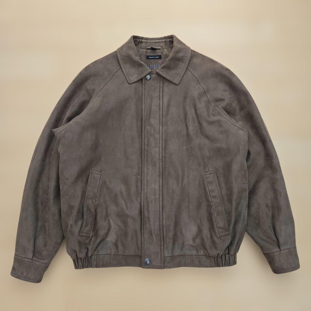 希少 claiborne クレイボーン スエードブルゾン ブラウン Mサイズ 希少 claiborne クレイボーン スエードブルゾン ブラウン Mサイズ