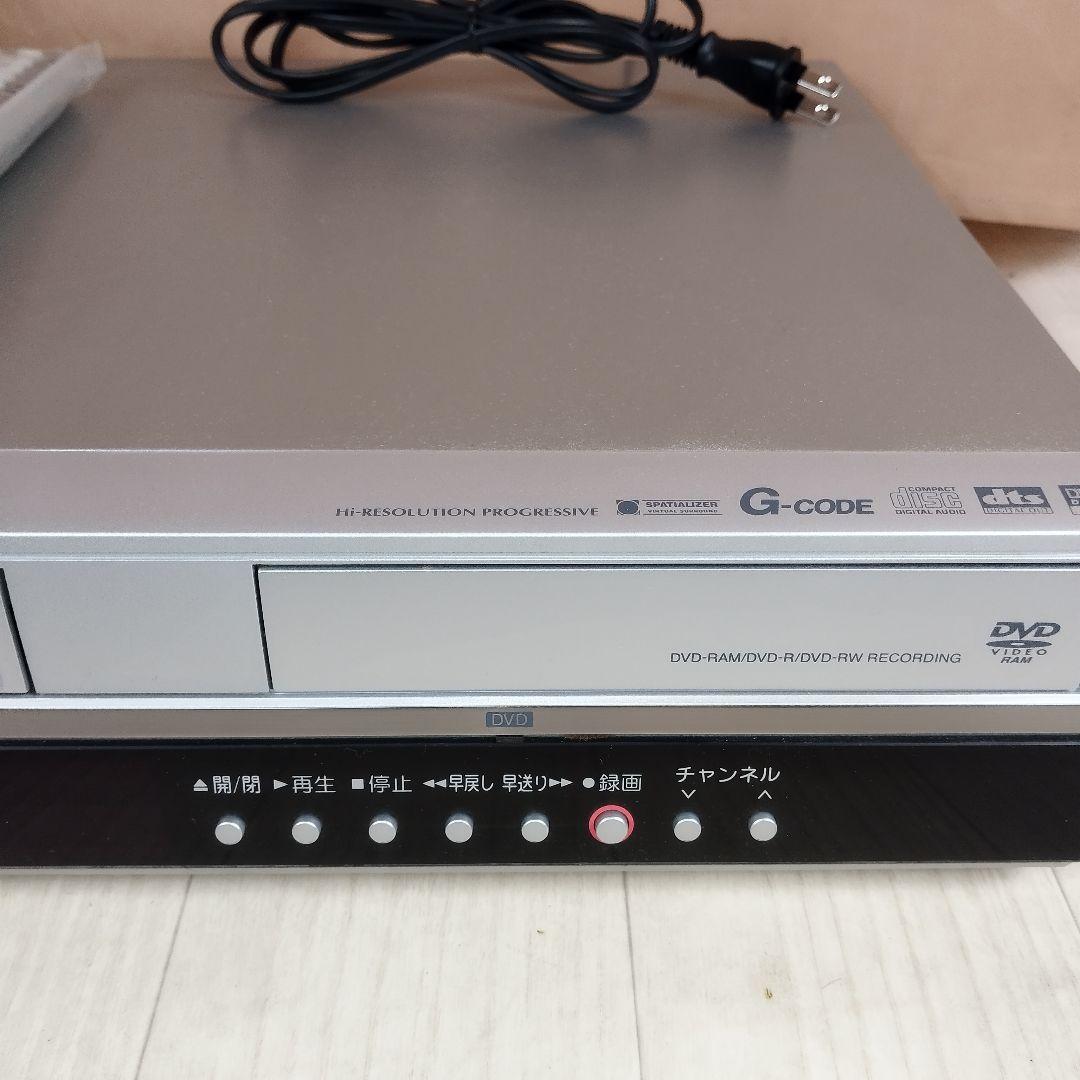 ほぼ未使用 極美品 東芝 VHS一体型DVDレコーダ D-VR5 アナログ機