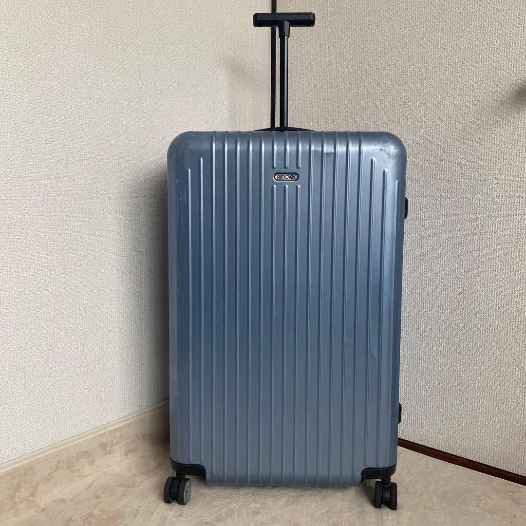 【廃盤希少】RIMOWA サルサエアー91L 4輪　ライトブルー　820.73 廃盤希少】RIMOWA サルサエアー80L 4輪 アイスブルー 820.70 - メルカリ