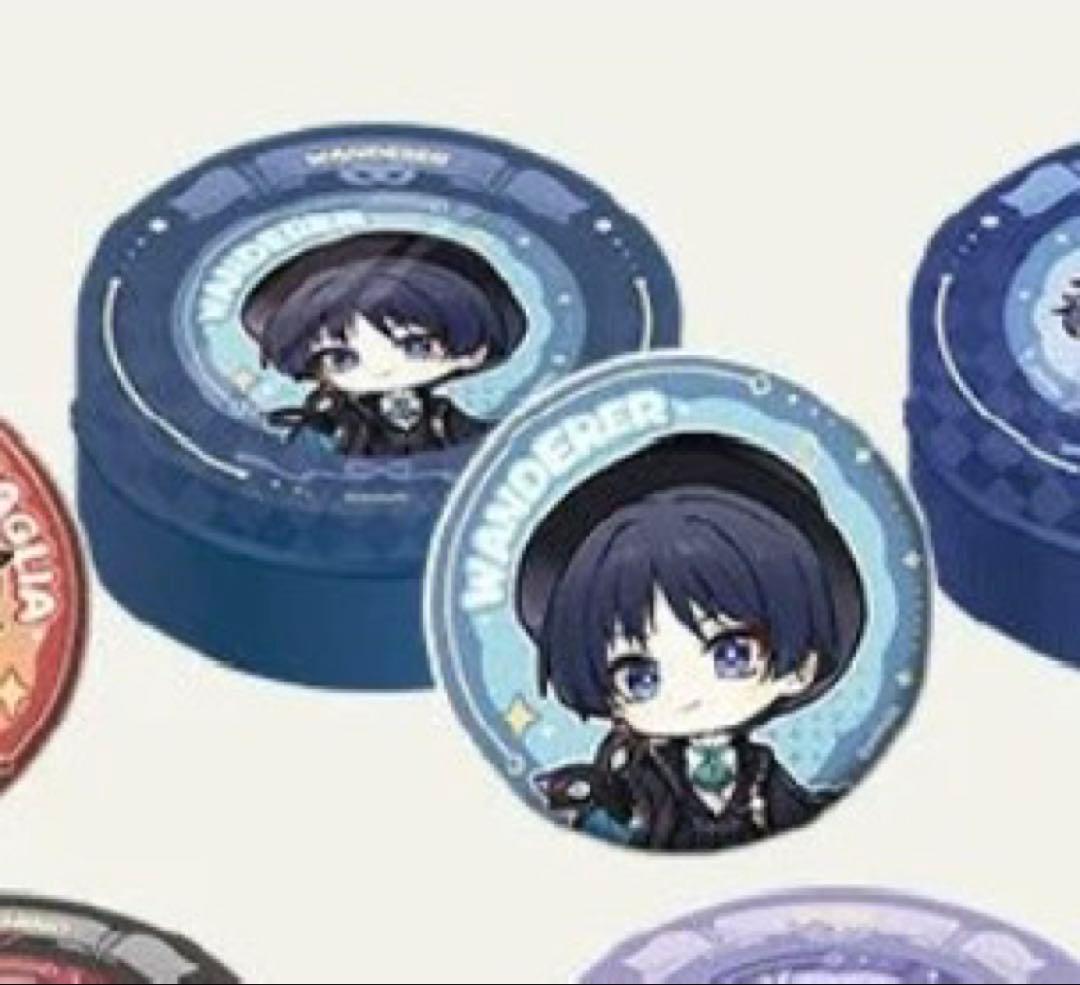 原神FES 食玩 コラボ マシュマロ缶 アクリルマグネット 放浪者 - メルカリ