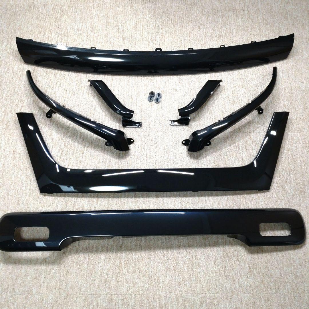 スズキスペーシアベースMK33V 純正ガーニッシュセット 中古品 スペーシア サイドドアガーニッシュ「スズキ純正用品」スペーシア