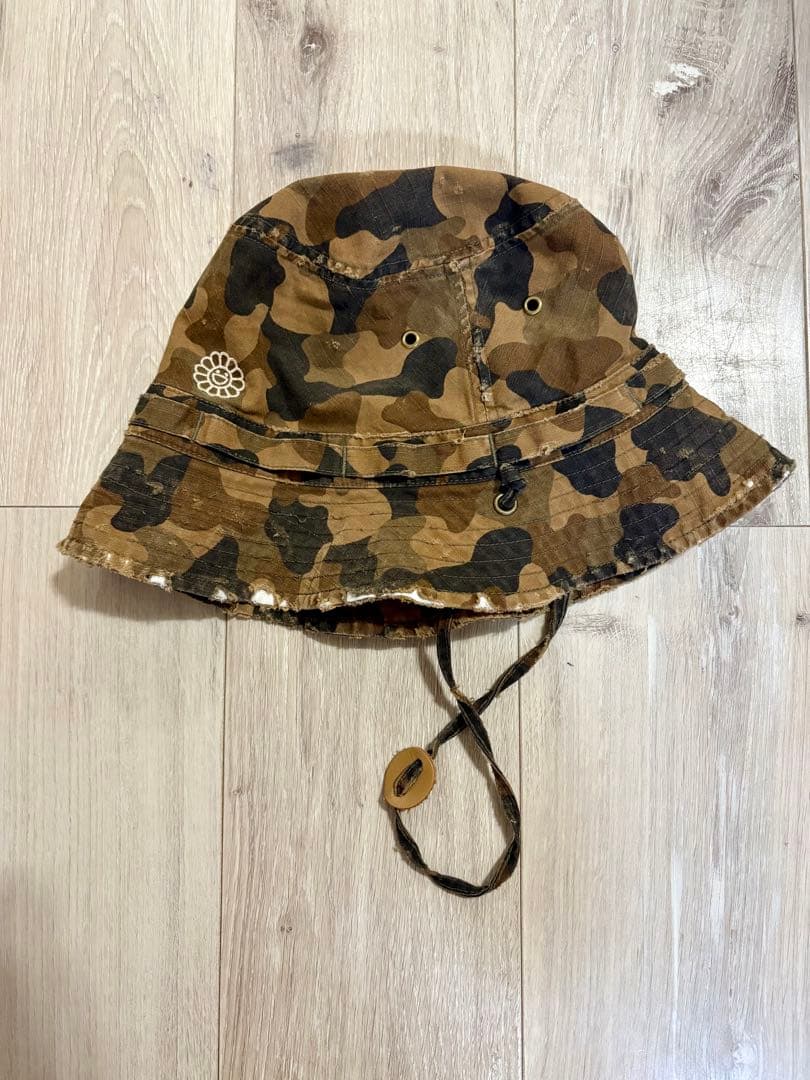 村上隆 takashi murakami カモフラ ハット kaikaikiki 村上隆 takashi murakami カモフラ ハット kaikaikiki