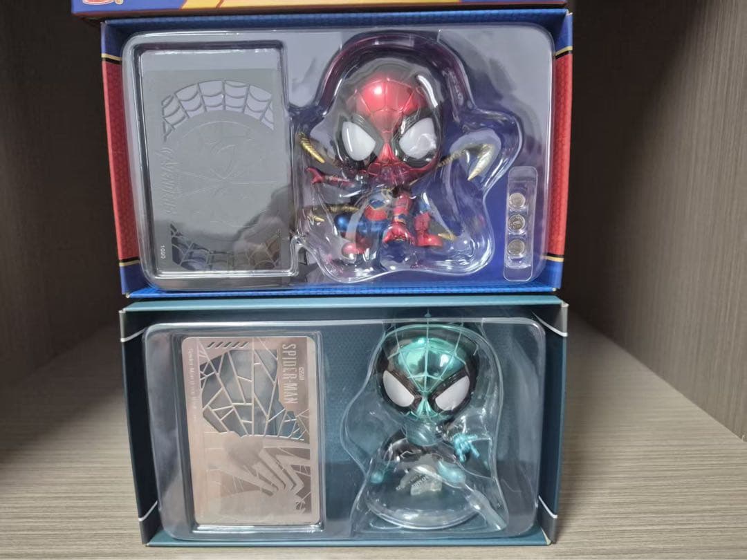 ホットトイズ コスベイビー スパイダーマン log on限定 ドクター・ストレンジやブラック＆ゴールドスーツ版も！ホットトイズ