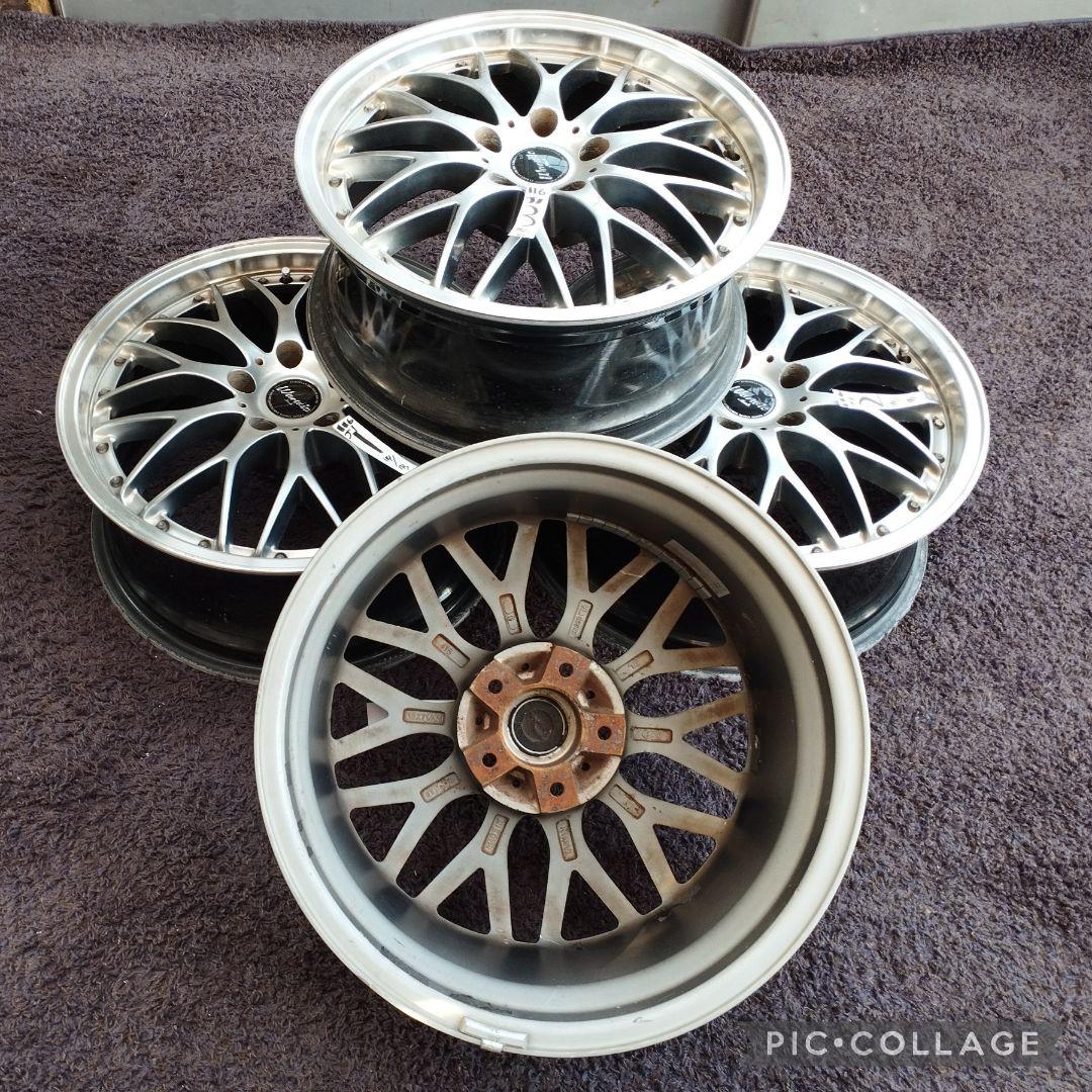 MONZA★Warwic Meshアルミ 18インチ×7.5J＋42 PCD