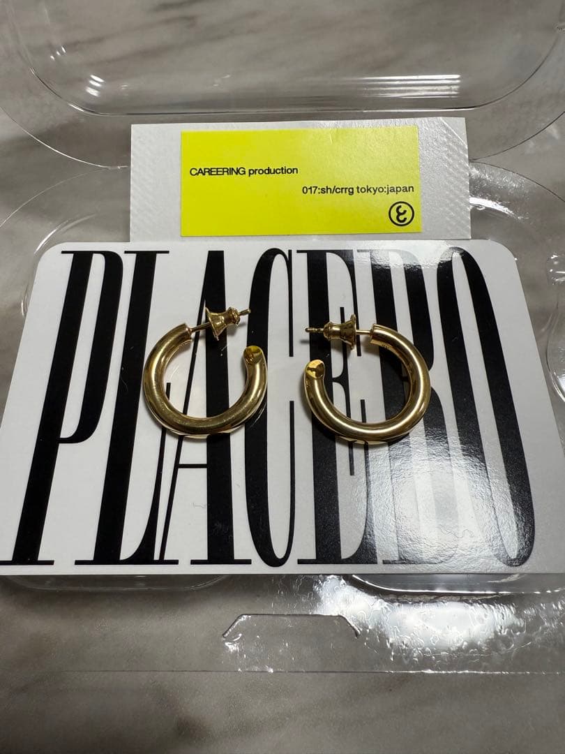 CAREERING プラシーボピアス - PLACEBO 501 ゴールド CAREERING / キャリアリング】PLACEBO 501（ピアス（両耳用））｜PULP