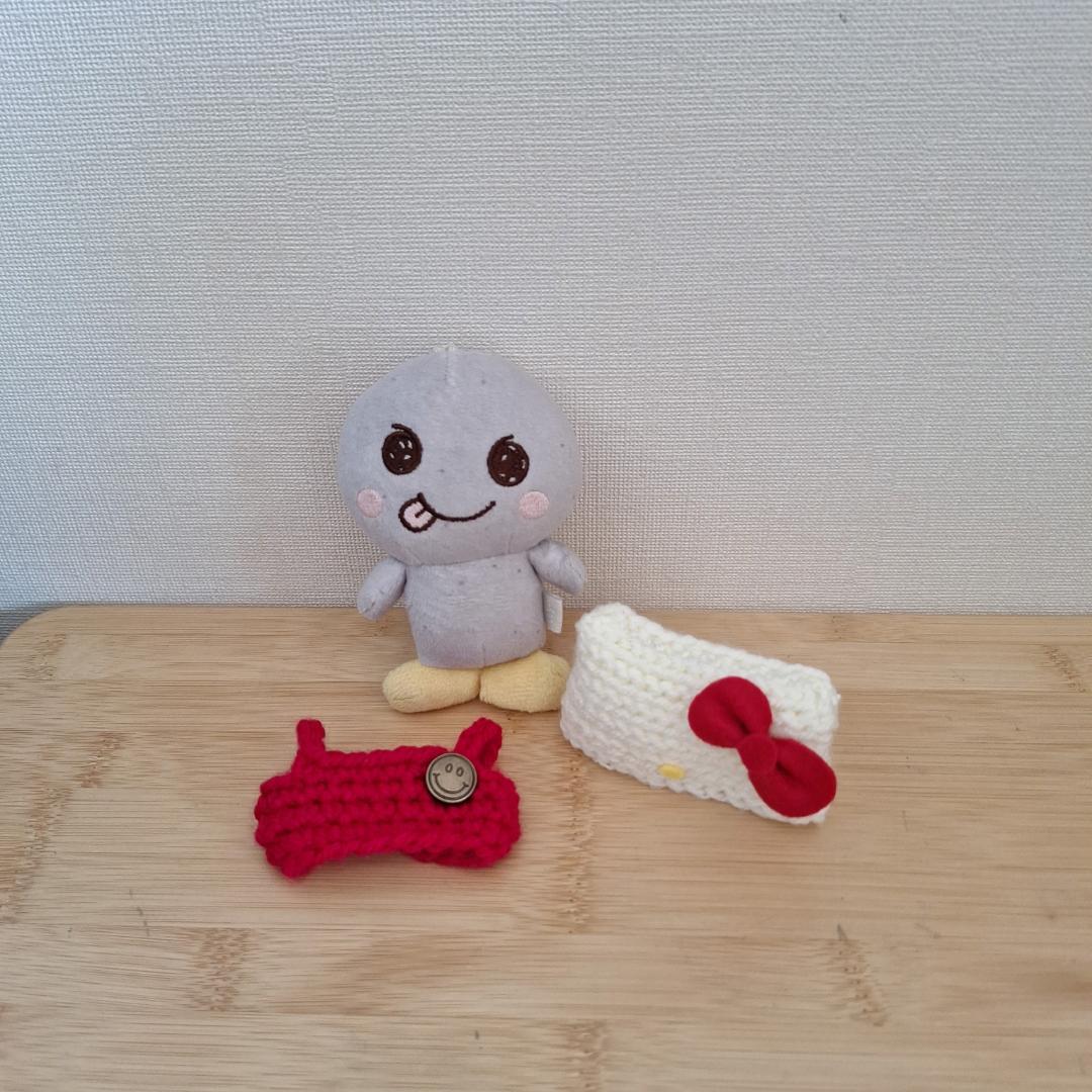 RIIZE ウンソク ソンヨンドリ10cmぬい ネコ耳ニット帽&サロペット